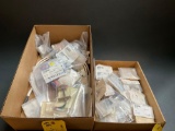 BOXES OF NEW SWITCHES & ELECTRICAL INVENTORY
