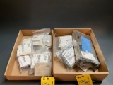 BOXES OF NEW CIRCUIT BREAKERS, SWITCHES & USED AVIONICS