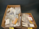 (BOXES OF NAV LIGHT B7890-1A, RED LENSE 09961-1, NEW SWITCHES, LIGHTING & ELECTRICAL INV.