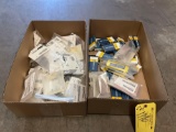 (LOT) NEW MINIATURE LIGHTS, CONNECTORS, AIRFRAME & ELECTRICAL INVENTORY
