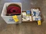 (LOT) LIGHTS, ELECTRIC TERMINALS, WIRE & MISC