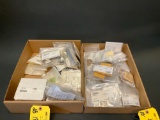 BOXES OF NEW OVERVOLTAGE RELAY B-00266-2, SWITCHES 54368-002, 487-959, 587-903, 588-014, ELECTRICAL