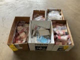 BOXES OF CANON PLUGS & AVIONICS REPAIR INVENTORY