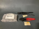 (LOT) PLIERENCH ST78, AMP ST-301 CRIMPER & SUMP CUPS