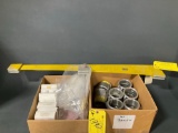 (LOT) CT-457 GAUGES, HOSE COUPLINGS, SUMP STICKS & LEARJET GAUGE