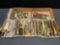 (LOT) USED BONANZA STAB MOUNTS, FLAP TRACK & NEW EXPENDABLES