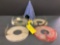 (LOT) 172XP SPINNER (DAMAGED) & SPINNER BACKING PLATES