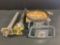 (LOT) BONANZA YOKES, FLAP DRIVE CABLE & MISC