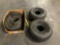 (LOT) 8.00-6 TIRES & TUBE