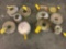 STACKS OF SPINNER BACKING PLATES