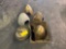 (LOT) T34 SPINNERS & BACKING PLATES