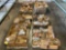 PALLETS OF CLAMPS, HOSES, WASHERS, ETC (3,400 LBS TOTAL)