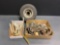 BOXES OF BONANZA NOSE WHEEL SCRAPERS, WHEEL & BRAKE INVENTORY