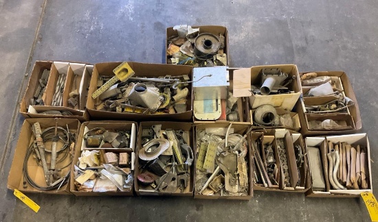 BOXES OF NEW & USED BONANZA AIRFRAME INVENTORY