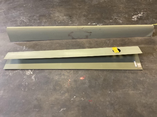 (LOT) NEW CESSNA LEADING EDGE SKINS 0720601-14 & 0523029-4 (VARIOUS SHIPPING/STORAGE DAMAGE)