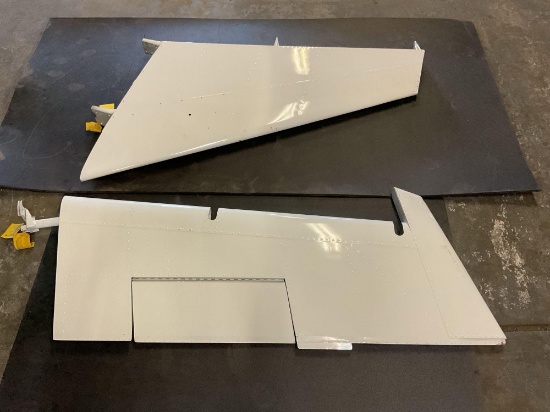 BARON VERTICAL STAB & RUDDER 96-640000-606 & 96-630000-601