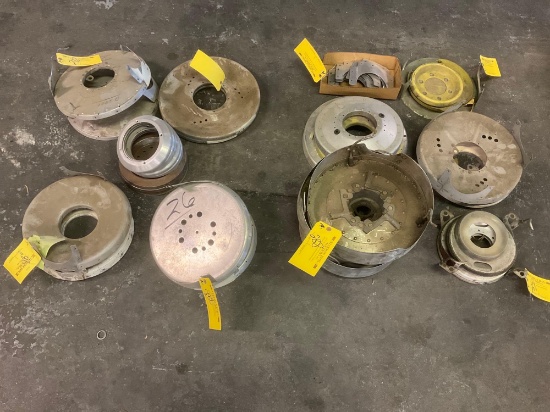 STACKS OF SPINNER BACKING PLATES