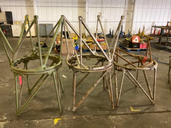 STACKS OF RADIAL ENGINE MOUNTS