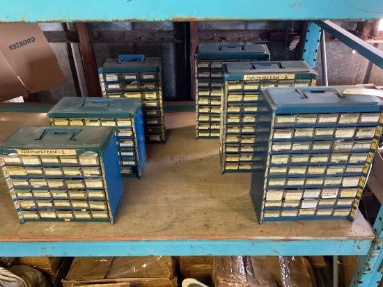HARDWARE CABINETS WITH INVENTORY