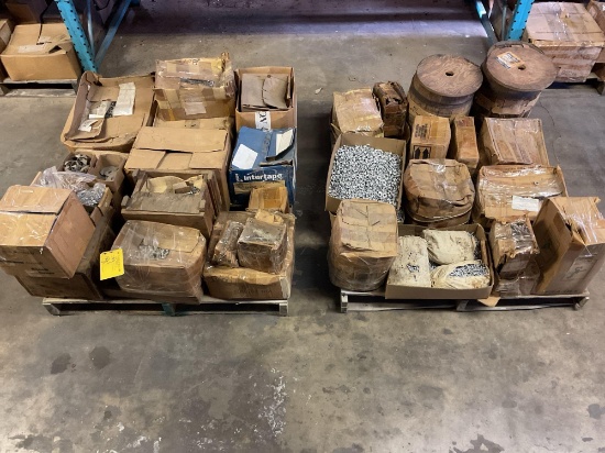 PALLETS OF HARDWARE (1,600 LBS TOTAL)