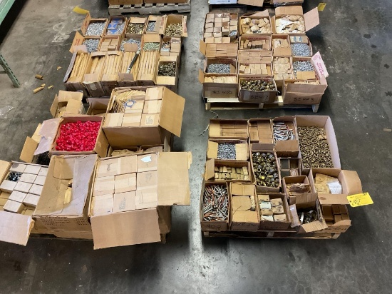 PALLETS OF BOLTS, SCREWS & HARDWARE (1,500 LBS TOTAL)