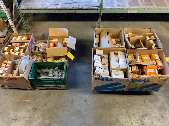 PALLETS OF HOSE CLAMPS & MISC