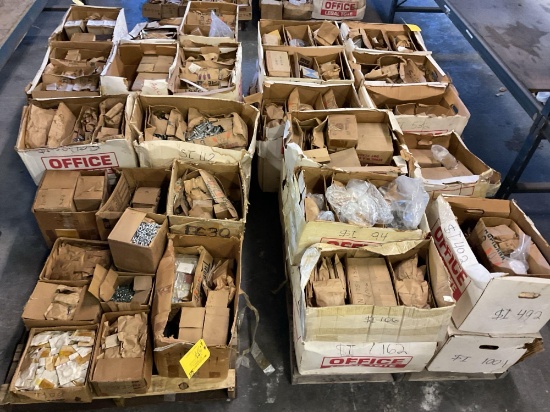 PALLETS OF HARDWARE (2,700 LBS TOTAL)