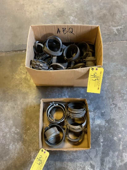 (LOT) RADIAL EXHAUST CLAMPS