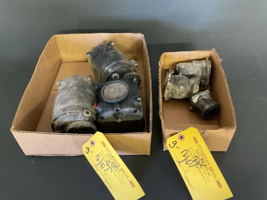 (LOT) ANTIQUE COMPASSES & GYROS