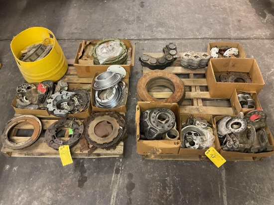 PALLETS OF BRAKE INVENTORY