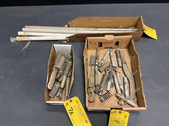 BOXES OF L/G ROD SPRINGS & REPAIR INVENTORY