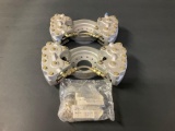 N.O.S. CLEVELAND KING AIR BRAKE CALIPER/MOUNTING PLATE ASSYS 30-144 (NO PAPERWORK)