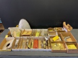 (33) BOXES OF N.O.S. BARON, TRAVEL AIR & BEECH 99 AIRFRAME INVENTORY