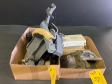 BOXES OF CITATION STEP, PEDALS, OXYGEN MASKS & MISC