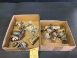 BOXES OF GASCOLATORS & MISC