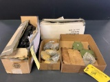(LOT) INERTIA REELS, FUEL CAPS & DE-ICE BOOTS