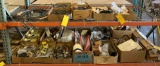 SHELVES OF NEW & USED CABLES, SEATBELTS & INVENTORY (DOES NOT INCLUDE RACKS)
