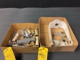 BOXES OF SHIMMY DAMPER INVENTORY, NOSE FORK & MISC