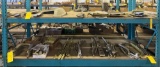 SHELVES OF NEW & USED BEECHCRAFT RIBS, STRINGERS, DOUBLERS, ETC. (DOES NOT INCLUDE RACK)