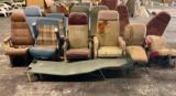 (LOT) ANTIQUE SEATS