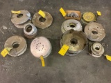 STACKS OF SPINNER BACKING PLATES