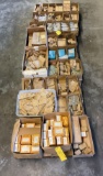 PALLETS OF RIVETS, CLAMPS & MISC
