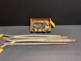 (LOT) DAMAGED L/G RODS & REPAIR INVENTORY