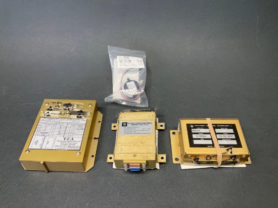 (LOT) RS232C ADAPTER, STEC ADAPTER, NAT SWITCHING UNIT & NEW ARTEX BUZZER 11-19986
