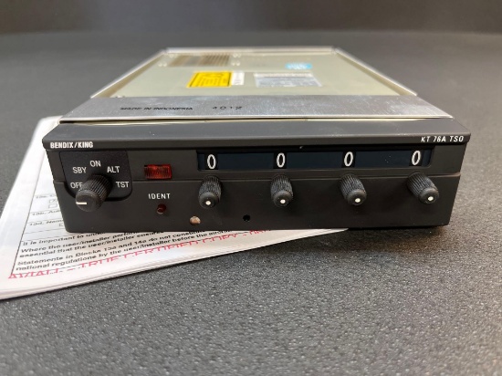 BENDIX/KING KT-76A TRANSPONDER W/RACK 066-1062-10 (NEW)