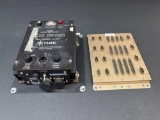 NORTHERN AIRBORNE POWER AMP (1) PA250-001 (NEEDS REPAIR), & TECHNISONIC A740 PANEL (1) 961077-1