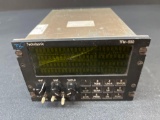 TECHNISONIC TFM-550 UHF/VHF/LOW/HI BAND TRANSCEIVER 991095-1 (SCREEN PLASTIC IS CRACKED)