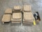 (LOT) R44 SEAT CUSHIONS, SEAT BELTS & MISC