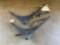 PAIR OF SEARCHLIGHT MOUNTS