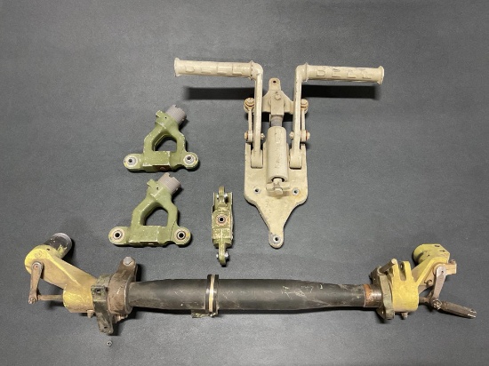 BELL 206 PEDALS(CORROSION), TORQUE TUBE & QUICK DISCONNECT STICK MOUNTS
